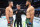 ELMONT, NEW YORK - JULY 16: (L-R) Opponents Brian Ortega and Yair Rodriguez of Mexico face off prior to their featherweight fight during the UFC Fight Night event at UBS Arena on July 16, 2022 in Elmont, New York. (Photo by Jeff Bottari/Zuffa LLC)