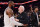 SAN ANTONIO, TX - NOVEMBER 26: LeBron James #6 of the Los Angeles Lakers and Head Coach Gregg Popovich of the San Antonio Spurs after the game on November 26, 2022 at the AT&T Center in San Antonio, Texas. NOTE TO USER: User expressly acknowledges and agrees that, by downloading and or using this photograph, user is consenting to the terms and conditions of the Getty Images License Agreement. Mandatory Copyright Notice: Copyright 2022 NBAE (Photos by Michael Gonzales/NBAE via Getty Images)