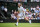 TOPSHOT - Andrey Rublev of Russia celebrates winning against Alexander Bublik of Kazakhstan in their Men's Singles tennis match on day seven of the 2023 Wimbledon Championships at the All England Tennis Club, Wimbledon, south west London on July 9, 2023 (Photo by Daniel LEAL/AFP) / EDITORIAL USE ONLY (Photo by DANIEL LEAL/AFP via Getty Images)
