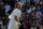 LONDON, ENGLAND - JULY 09: Andrey Rublev celebrates victory in the men's singles fourth round match against Alexander Bublik of Kazakhstan on day seven of the 2023 Wimbledon Championships at All England Lawn Tennis and Croquet Club on July 09, 2023 in London , England. (Photo by Shi Tang/Getty Images)
