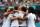 AUCKLAND, NEW ZEALAND - JULY 22: Sophia Smith (2nd R) of USA celebrates with teammates after scoring her team's first goal during the FIFA Women's World Cup Australia & New Zealand 2023 Group E match between USA and Vietnam at Eden Park on July 22, 2023 in Auckland / Tāmaki Makaurau, New Zealand. (Photo by Buda Mendes/Getty Images)