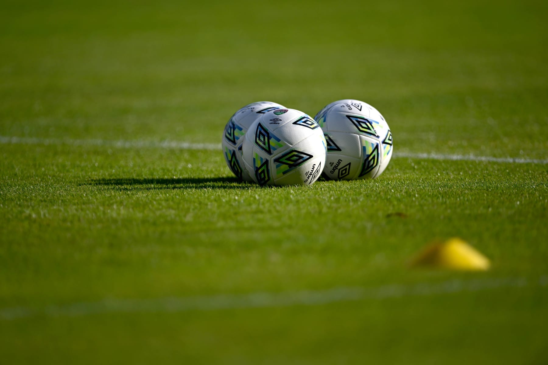 Dublin , Ireland - 7 July 2023; Footballs before the SSE Airtricity Men's Premier Division match between St Patrick's Athletic and Cork City at Richmond Park in Dublin. (Photo By Piaras Ó Mídheach/Sportsfile via Getty Images)