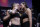 NASHVILLE, TENNESSEE - AUGUST 04: (L-R) Opponents Jessica Andrade of Brazil and Tatiana Suarez face off during the UFC Fight Night ceremonial weigh-in at Bridgestone Arena on August 04, 2023 in Nashville, Tennessee. (Photo by Mike Roach/Zuffa LLC via Getty Images)