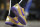 SAN FRANCISCO, CALIFORNIA - FEBRUARY 27: A detailed view of the "Kobe Bryant" Nike basketball shoes worn by Jonathan Kuminga #00 of the Golden State Warriors against the Dallas Mavericks at Chase Center on February 27, 2022 in San Francisco, California. NOTE TO USER: User expressly acknowledges and agrees that, by downloading and or using this photograph, User is consenting to the terms and conditions of the Getty Images License Agreement. (Photo by Thearon W. Henderson/Getty Images)