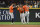 SEATTLE, WASHINGTON - AUGUST 12: Austin Hays #21, Cedric Mullins #31, and Anthony Santander #25 of the Baltimore Orioles celebrate after the game against the Seattle Mariners at T-Mobile Park on August 12, 2023 in Seattle, Washington. The Baltimore Orioles won 1-0 in ten innings. (Photo by Alika Jenner/Getty Images)