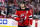 NEWARK, NJ - MAY 09: New Jersey Devils center Jack Hughes (86) looks on during Game 4 of an Eastern Conference Second Round playoff game between the Carolina Hurricanes and the New Jersey Devils on May 9, 2023, at Prudential Center in Newark, New Jersey. (Photo by Andrew Mordzynski/Icon Sportswire via Getty Images)