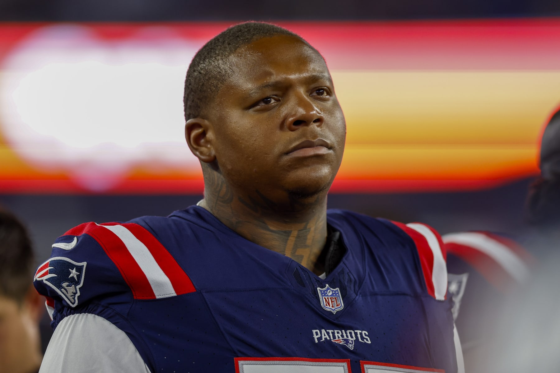 Left tackle Trent Brown