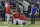 NEW YORK, NEW YORK - AUGUST 26:  Chase Silseth #63 of the Los Angeles Angels is checked out on the field after an injury in the fourth inning against the New York Mets at Citi Field on August 26, 2023 in New York City. (Photo by Jim McIsaac/Getty Images)