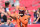 TAMPA, FLORIDA - SEPTEMBER 17: Justin Fields #1 of the Chicago Bears warms up before his game against the Tampa Bay Buccaneers at Raymond James Stadium on September 17, 2023 in Tampa, Florida. (Photo by Julio Aguilar/Getty Images)