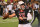 LAS CRUCES, NEW MEXICO - AUGUST 26: Diego Pavia #10 of the New Mexico State Aggies passes against the Massachusetts Minutemen during the second half of their game at Aggie Memorial Stadium on August 26, 2023 in Las Cruces, New Mexico. The Minutemen defeated the Aggies 41-30. (Photo by Sam Wasson/Getty Images)