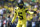 EUGENE, OR - SEPTEMBER 02: Oregon Ducks defensive back Khyree Jackson (5) checks his positioning during a college football game between the Oregon Ducks and Portland State Vikings on September 2, 2023, at Autzen Stadium in Eugene, Oregon. (Photo by Brian Murphy/Icon Sportswire via Getty Images)