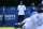 WESTFIELD, IN - AUGUST 01: Indianapolis Colts running back Jonathan Taylor (28) watches a drill from the sidelines during the Indianapolis Colts Training Camp on August 1, 2023 at the Grand Park Sports Campus in Westfield, IN. (Photo by Zach Bolinger/Icon Sportswire via Getty Images)