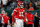 EAST RUTHERFORD, NEW JERSEY - OCTOBER 01: Patrick Mahomes #15 of the Kansas City Chiefs celebrates a first down against the New York Jets during the fourth quarter in the game at MetLife Stadium on October 01, 2023 in East Rutherford, New Jersey. (Photo by Elsa/Getty Images)