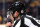 NASHVILLE, TN - APRIL 01: The Covenant School logo is shown on the helmet of linesman Brandon Gawryletz (64) during the NHL game between the Nashville Predators and St. Louis Blues, held on April 1, 2023, at Bridgestone Arena in Nashville, Tennessee.  (Photo by Danny Murphy/Icon Sportswire via Getty Images)