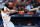 BALTIMORE, MARYLAND - OCTOBER 07: Ryan Mountcastle #6 of the Baltimore Orioles hits an RBI double during the fourth inning of Game One of the American League Division Series against the Texas Rangers at Oriole Park at Camden Yards on October 07, 2023 in Baltimore, Maryland. (Photo by Greg Fiume/Getty Images)