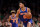 BOSTON, MASSACHUSETTS - OCTOBER 17: Quentin Grimes #6 of the New York Knicks dribbles during the second quarter of the Celtic's preseason game against the New York Knicks at TD Garden on October 17, 2023 in Boston, Massachusetts. NOTE TO USER: User expressly acknowledges and agrees that, by downloading and or using this photograph, User is consenting to the terms and conditions of the Getty Images License Agreement. (Photo by Maddie Meyer/Getty Images)