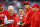 ANAHEIM, CALIFORNIA - SEPTEMBER 30:  Shohei Ohtani #17 of the Los Angeles Angels holds the 2023 Los Angeles Angels Most Valuable Player trophy before a game against the Oakland Athletics at Angel Stadium of Anaheim on September 30, 2023 in Anaheim, California. (Photo by Ronald Martinez/Getty Images)