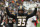 COLUMBIA, MO - NOVEMBER 11: Missouri Tigers running back Michael Cox (35) raises his hands to celebrate a field goal as time expired in the second quarter of an SEC football game between the Tennessee Volunteers and Missouri Tigers on Nov 11, 2023 at Memorial Stadium in Columbia, MO. (Photo by Scott Winters/Icon Sportswire via Getty Images)