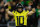 EUGENE, OREGON - NOVEMBER 11: Bo Nix #10 of the Oregon Ducks gestures to the crowd during a game against the USC Trojans at Autzen Stadium on November 11, 2023 in Eugene, Oregon. (Photo by Brandon Sloter/Image Of Sport/Getty Images)