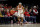COLUMBUS, OHIO - NOVEMBER 10: Roddy Gayle Jr. #1 of the Ohio State Buckeyes moves the ball up the court during the game against the Texas A&M Aggies at Value City Arena on November 10, 2023 in Columbus, Ohio. (Photo by Kirk Irwin/Getty Images)