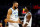 MINNEAPOLIS, MINNESOTA - NOVEMBER 08: Rudy Gobert #27 interacts with Anthony Edwards #5 of the Minnesota Timberwolves in the third quarter against the New Orleans Pelicans at Target Center on November 08, 2023 in Minneapolis, Minnesota. The Timberwolves defeated the Pelicans 122-101. NOTE TO USER: User expressly acknowledges and agrees that, by downloading and or using this photograph, User is consenting to the terms and conditions of the Getty Images License Agreement. (Photo by David Berding/Getty Images)