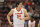ASHEVILLE, NORTH CAROLINA - NOVEMBER 12: PJ Hall #24 of the Clemson Tigers runs down the court against the Davidson Wildcats in the first half at Harrah's Cherokee Center on November 12, 2023 in Asheville, North Carolina. (Photo by Eakin Howard/Getty Images)
