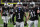 LAS VEGAS, NEVADA - DECEMBER 14: Safety Marcus Epps #1 of the Las Vegas Raiders celebrates a fumble against the Los Angeles Chargers during the first quarter at Allegiant Stadium on December 14, 2023 in Las Vegas, Nevada. (Photo by Ethan Miller/Getty Images)