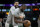 BOSTON, MASSACHUSETTS - NOVEMBER 13: Jayson Tatum #0 of the Boston Celtics reacts with Jaylen Brown #7 of the Boston Celtics before a game against the New York Knicks at TD Garden on November 13, 2023 in Boston, Massachusetts. NOTE TO USER: User expressly acknowledges and agrees that, by downloading and or using this photograph, User is consenting to the terms and conditions of the Getty Images License Agreement. (Photo by Maddie Malhotra/Getty Images)