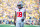ANN ARBOR, MICHIGAN - NOVEMBER 25: Marvin Harrison Jr. #18 of the Ohio State Buckeyes walks up the field during the second half of a college football game against the Michigan Wolverines at Michigan Stadium on November 25, 2023 in Ann Arbor, Michigan. The Michigan Wolverines won the game 30-24 to win the Big Ten East. (Photo by Aaron J. Thornton/Getty Images)