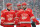 ANN ARBOR, MI - JANUARY 1: Daniel Alfredsson #11, Kyle Quincey #27 and Henrik Zetterberg #40 of the Detroit Red Wings talk in between whistles during the Bridgestone NHL Winter Classic against the Toronto Maple Leafs on January 1, 2014 at the University of Michigan Stadium in Ann Arbor, Michigan. (Photo by Dave Reginek/NHLI via Getty Images)