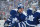 ANN ARBOR, MI - JANUARY 01: Phil Kessel #81 and goaltender James Reimer #34 of the Toronto Maple Leafs skate during warm-up prior to the 2014 Bridgestone NHL Winter Classic on January 1, 2014 at Michigan Stadium in Ann Arbor, Michigan. The Maple Leafs defeated the Red Wings 3-2 in shootout overtime. (Photo by Dave Sandford/NHLI via Getty Images)