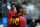 MONTGOMERY, AL - DECEMBER 19:  USC Trojans guard Bronny James (6) participates in warmups for the game between the Alabama State Hornets and the USC Trojans on December 19, 2023 at the Dunn-Oliver Acadome in Montgomery, Alabama. (Photo by Michael Wade/Icon Sportswire via Getty Images)