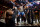 Israel Adesanya celebrates after knocking out Alex Pereira