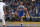 SAN FRANCISCO, CA - JANUARY 4: Chris Paul #3 of the Golden State Warriors dribbles the ball during the game against the Denver Nuggets on January 4, 2024 at Chase Center in San Francisco, California. NOTE TO USER: User expressly acknowledges and agrees that, by downloading and or using this photograph, user is consenting to the terms and conditions of Getty Images License Agreement. Mandatory Copyright Notice: Copyright 2024 NBAE (Photo by Noah Graham/NBAE via Getty Images)