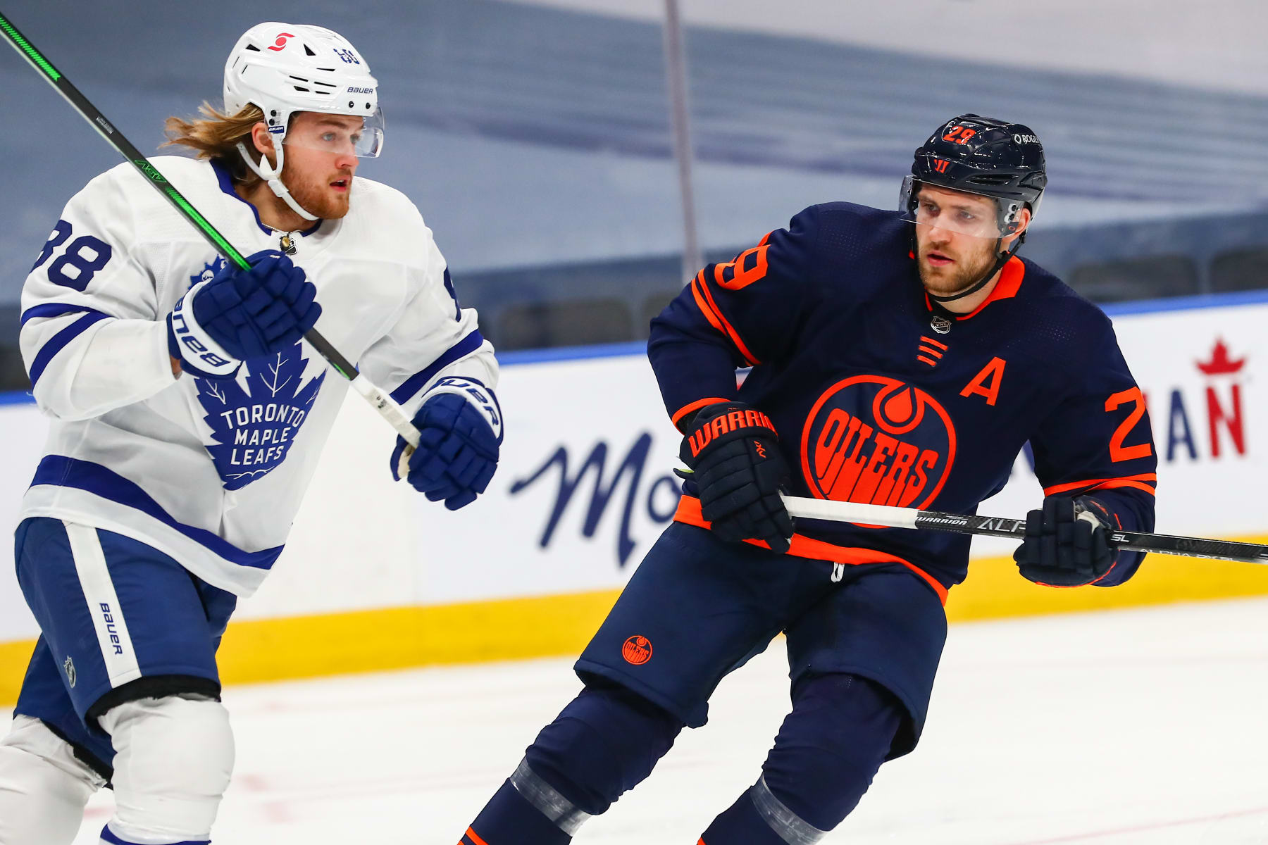 William Nylander, left, has signed a huge extension. Is Leon Drasaitl next?