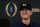 HOUSTON, TEXAS - JANUARY 08: Head coach Jim Harbaugh of the Michigan Wolverines reacts during the press conference after defeating the Washington Huskies during the 2024 CFP National Championship game at NRG Stadium on January 08, 2024 in Houston, Texas. Michigan defeated Washington 34-13. (Photo by Maddie Meyer/Getty Images)