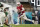 BOCA RATON, FL - SEPTEMBER 09: Florida Atlantic Owls quarterback Casey Thompson (11) looks for an open receiver as he scrambles in the fourth quarter during the game between the Ohio Bobcats and the FAU Owls on Saturday, September 9, 2023 at FAU Stadium, Boca Raton, Fla. (Photo by Peter Joneleit/Icon Sportswire via Getty Images)