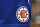 WASHINGTON, DC - JANUARY 25: The LA Clippers logo on their uniform during the game against the Washington Wizards at Capital One Arena on January 25, 2022 in Washington, DC. NOTE TO USER: User expressly acknowledges and agrees that, by downloading and or using this photograph, User is consenting to the terms and conditions of the Getty Images License Agreement.  (Photo by G Fiume/Getty Images)