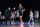 LAS VEGAS, NV - DECEMBER 8: Associate Head Varsity Coach Kevin Boyle Jr. high fives Cooper Flagg #32 of the Montverde Academy during the game against the Link Academy during the 2023 EYBL Scholastic Showcase on December 8, 2023 at T-Mobile Arena in Las Vegas, Nevada. NOTE TO USER: User expressly acknowledges and agrees that, by downloading and or using this photograph, User is consenting to the terms and conditions of the Getty Images License Agreement. Mandatory Copyright Notice: Copyright 2023 NBAE (Photo by Juan Ocampo/NBAE via Getty Images)