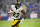 BALTIMORE, MD - JANUARY 06: Steelers running back Najee Harris (22) runs the ball near the Ravens goal line during the Pittsburgh Steelers versus Baltimore Ravens NFL game at M&T Bank Stadium on January 6, 2024 in Baltimore, MD. (Photo by Randy Litzinger/Icon Sportswire via Getty Images)