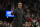 PORTLAND, OREGON - JANUARY 17: Head coach Chauncey Billups of the Portland Trail Blazers reacts to a call during the fourth quarter against the Brooklyn Nets at the Moda Center on January 17, 2024 in Portland, Oregon. The Portland Trail Blazers won 105-103. NOTE TO USER: User expressly acknowledges and agrees that, by downloading and or using this photograph, User is consenting to the terms and conditions of the Getty Images License Agreement. (Photo by Alika Jenner/Getty Images)