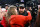 BALTIMORE, MD - JANUARY 28: Taylor Swift hugs Travis Kelce #87 of the Kansas City Chiefs following the AFC Championship game against the Baltimore Ravens at M&T Bank Stadium on January 28, 2024 in Baltimore, Maryland. (Photo by Kathryn Riley/Getty Images)