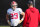 LAS VEGAS, NEVADA - FEBRUARY 08: (L-R) Christian McCaffrey #23 speaks to general manager John Lynch during San Francisco 49ers practice ahead of Super Bowl LVIII at Fertitta Football Complex on February 08, 2024 in Las Vegas, Nevada. (Photo by Chris Unger/Getty Images)
