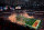 A general view shows the field after the Kansas City Chiefs won Super Bowl LVIII against the San Francisco 49ers at Allegiant Stadium in Las Vegas, Nevada, February 11, 2024. (Photo by Patrick T. Fallon / AFP) (Photo by PATRICK T. FALLON/AFP via Getty Images)