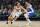 MILWAUKEE, WISCONSIN - FEBRUARY 12: Aaron Gordon #50 of the Denver Nuggets is defended by Giannis Antetokounmpo #34 of the Milwaukee Bucks during a game at Fiserv Forum on February 12, 2024 in Milwaukee, Wisconsin. NOTE TO USER: User expressly acknowledges and agrees that, by downloading and or using this photograph, User is consenting to the terms and conditions of the Getty Images License Agreement. (Photo by Stacy Revere/Getty Images)