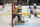 LAS VEGAS, NEVADA - DECEMBER 15: Casey Mittelstadt #37 of the Buffalo Sabres scores a goal against Logan Thompson #36 of the Vegas Golden Knights during the third period at T-Mobile Arena on December 15, 2023 in Las Vegas, Nevada. (Photo by Zak Krill/NHLI via Getty Images)