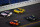 DAYTONA BEACH, FLORIDA - FEBRUARY 16: Bubba Wallace, driver of the #23 McDonald's Toyota, Denny Hamlin, driver of the #11 FedEx Toyota, Joey Logano, driver of the #22 Shell Pennzoil Ford, and Ty Gibbs, driver of the #54 Monster Energy Toyota, drive drives during practice for the NASCAR Cup Series Daytona 500 at Daytona International Speedway on February 16, 2024 in Daytona Beach, Florida. (Photo by Jared C. Tilton/Getty Images)