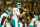 BOONE, NC - OCTOBER 10: Grayson McCall #10 of the Coastal Carolina Chanticleers signals for a play during a football game against the Appalachian State Mountaineers at Kidd Brewer Stadium in Boone, North Carolina on Oct 10, 2023. (Photo by David Jensen/Icon Sportswire via Getty Images)