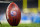 DETROIT, MICHIGAN - JANUARY 07: A detail of a Wilson brand NFL The Duke football held up by a kicking tee during the game between the Minnesota Vikings and Detroit Lions Ford Field on January 07, 2024 in Detroit, Michigan. (Photo by Nic Antaya/Getty Images)