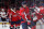 WASHINGTON, DC - FEBRUARY 26: Beck Malenstyn #47 of the Washington Capitals celebrates with teammates after scoring a goal against the Ottawa Senators during the first period at Capital One Arena on February 26, 2024 in Washington, DC. (Photo by Patrick Smith/Getty Images)